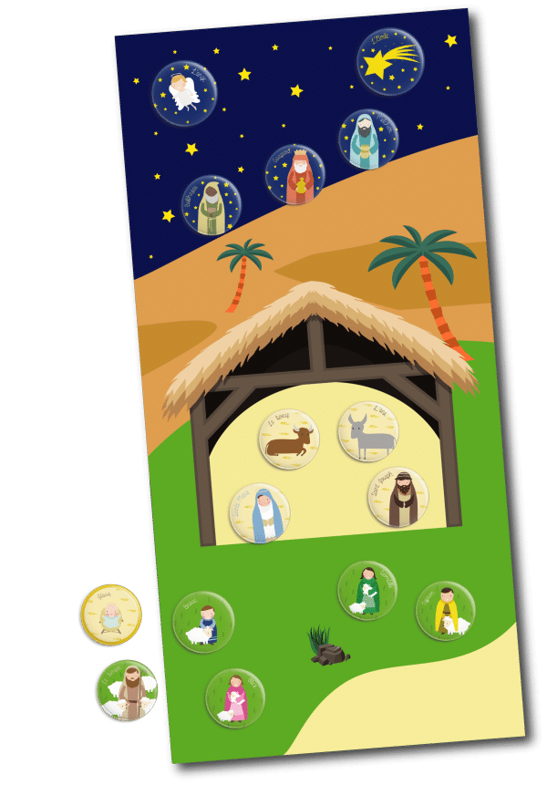 Crèche magnets de base